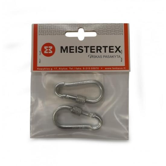 Prekės „Karabinas užsukamas 5x50 mm 2 vnt Meistertex“ paveikslėlis