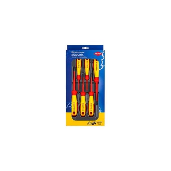 Prekės „Atsuktuvų rinkinys KNIPEX, 6 vnt, elektrikams“ paveikslėlis