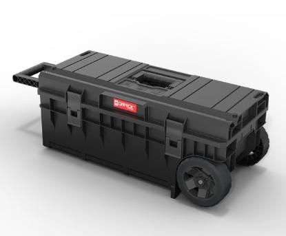 Prekės „Įrankių dėžė su ratais 793x385x322 Qbrick“ paveikslėlis