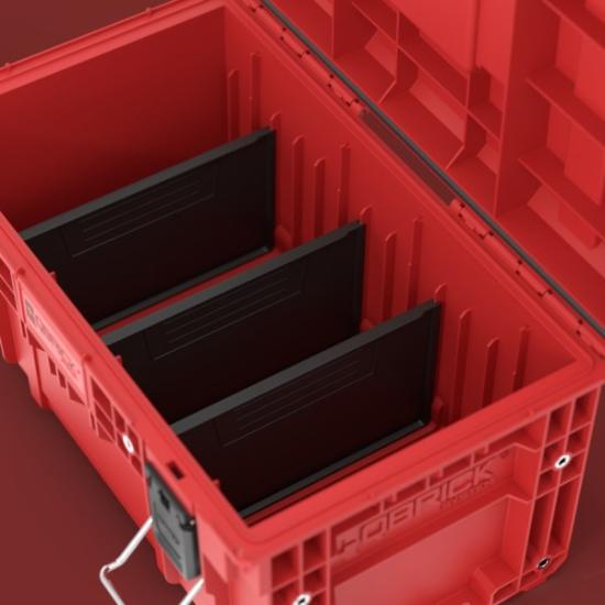 Prekės „Dėžė įrankiams QBRICK SYSTEM PRIME TOOLBOX 250 VARIO RED ULTRA HD CUSTOM“ paveikslėlis
