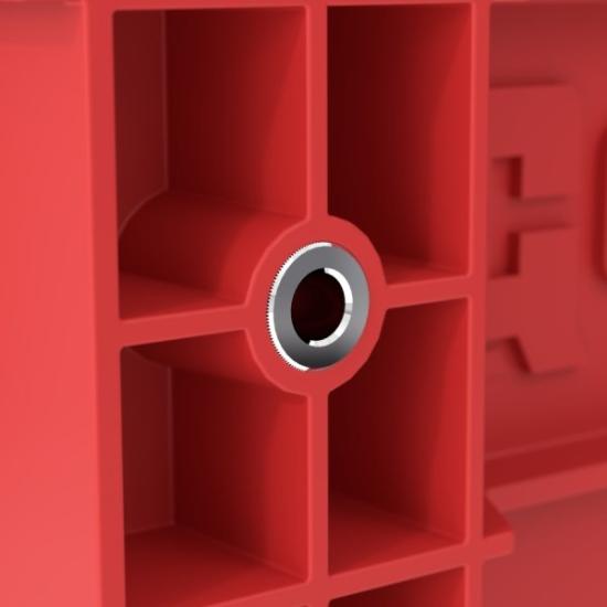 Prekės „Dėžė įrankiams QBRICK SYSTEM PRIME TOOLBOX 250 VARIO RED ULTRA HD CUSTOM“ paveikslėlis