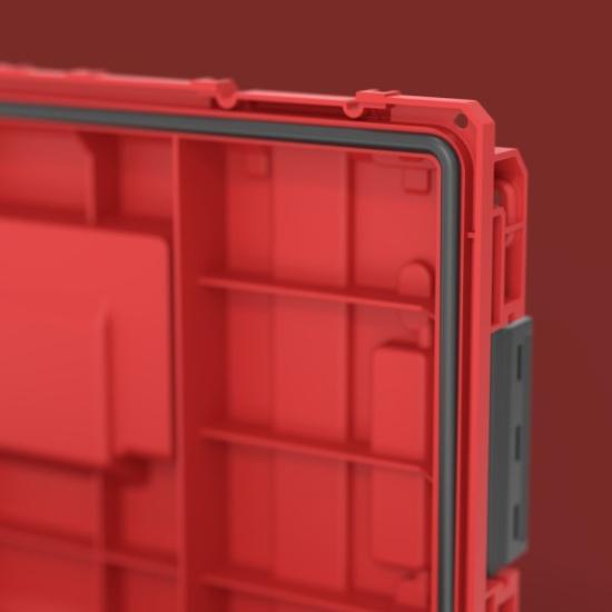 Prekės „Dėžė įrankiams QBRICK SYSTEM PRIME TOOLBOX 250 VARIO RED ULTRA HD CUSTOM“ paveikslėlis