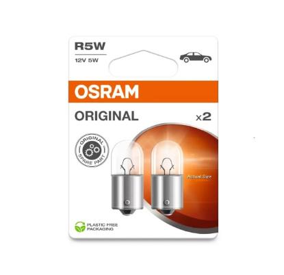 Prekės „Lemputė automobiliui R5W 12V 5W BA15S Osram (2)“ paveikslėlis