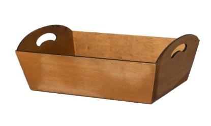 Prekės „Dėžutė medinė ruda 35x25cm Winteria“ paveikslėlis