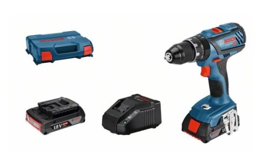 Prekės „Suktuvas akumuliatorinis 18V 2x2,0 Ah GSB 18V-28 LC Bosch“ paveikslėlis