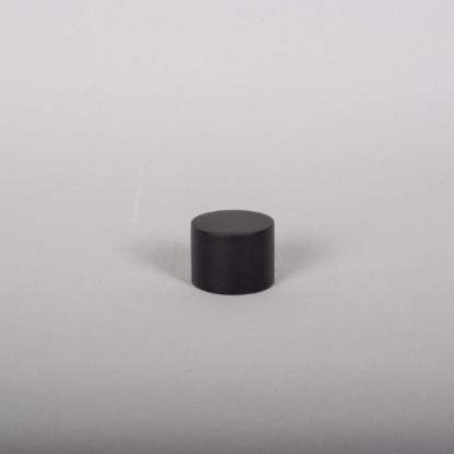 Prekės „Karnizo užbaigimas FONDI matinis juodos spalvos 19 mm 2 vnt.“ paveikslėlis