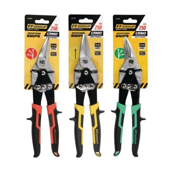 Prekės „Žirklės skardai 250 mm tiesios CrMo FFG“ paveikslėlis