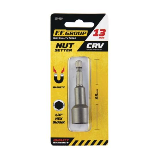 Prekės „Galvutė magnetinė 12x65 mm CrV FFG“ paveikslėlis