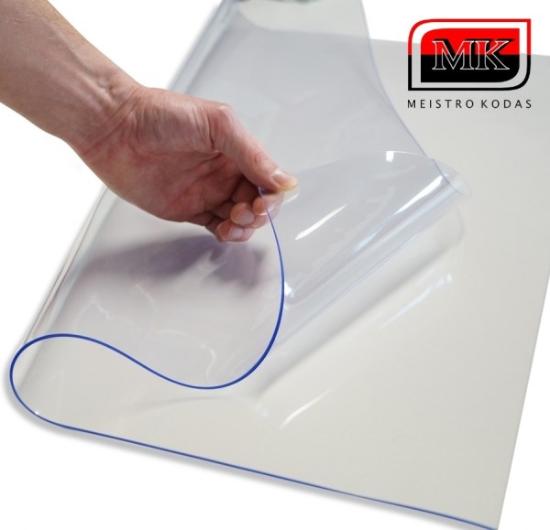 Prekės „Tentas skaidrus 1,4m 500mk Clear Flex“ paveikslėlis