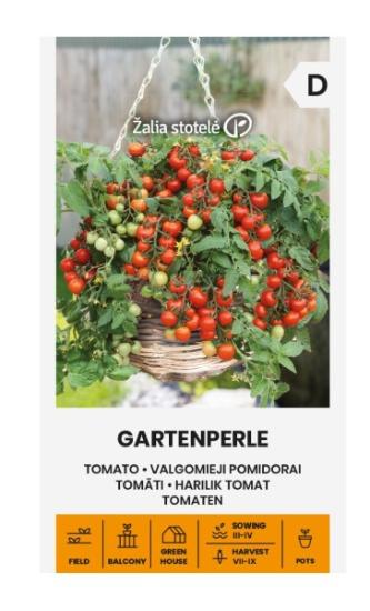 Prekės „Sėklos pomidorų Gartenperle“ paveikslėlis