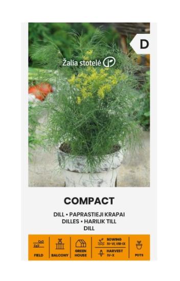 Prekės „Sėklos krapų Compact“ paveikslėlis