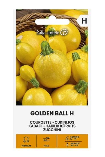 Prekės „Sėklos cukinijų Gold Ball H“ paveikslėlis