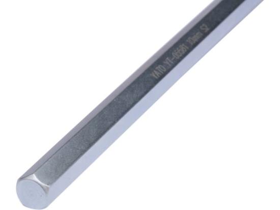Prekės „Raktas šešiakampis 10 x 200 mm su rankena Yato YT - 05581“ paveikslėlis