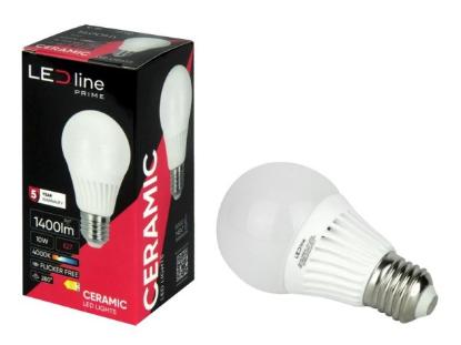 Prekės „Lempa LED E27 10W 2700K 1400lm LEDline“ paveikslėlis