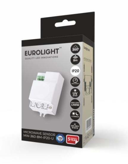Prekės „Judesio daviklis mikrobangų 8m/15m 1200W 380°“ paveikslėlis