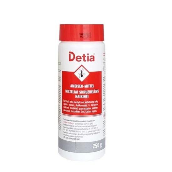 Prekės „Milteliai skruzdėlėms naikinti DETIA 250 g“ paveikslėlis