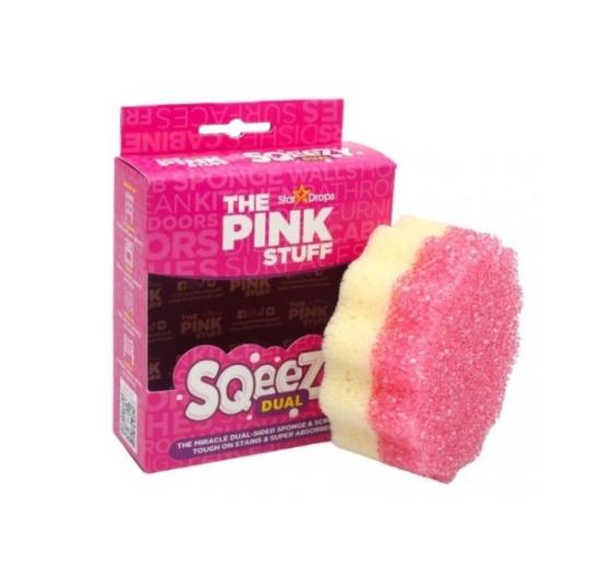 Prekės „Kempinėlė rožinė SqeezybDual Pink Stuff“ paveikslėlis