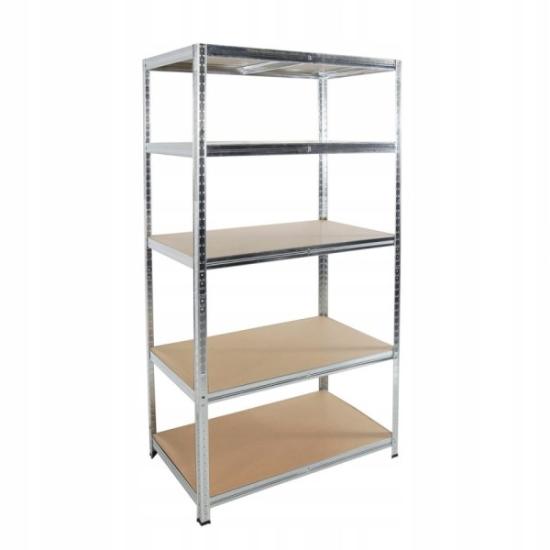 Prekės „Stelažas 5 lentynų 180x90x30cm 175kg GWI0885“ paveikslėlis