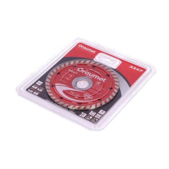 Prekės „Diskas deimantinis 115x2,4x22,2 mm Turbo Draumet“ paveikslėlis