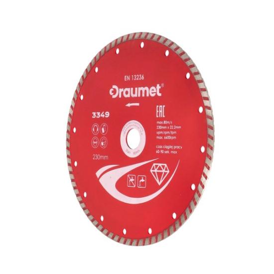 Prekės „Diskas deimantinis 115x2,4x22,2 mm Turbo Draumet“ paveikslėlis