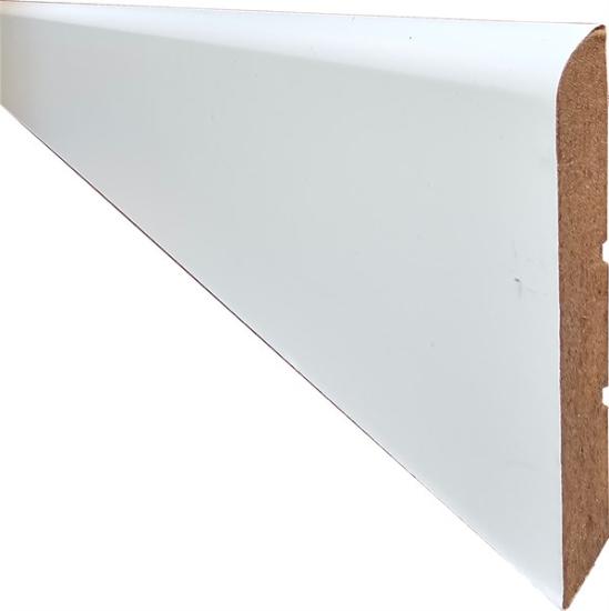 Prekės „Grindjuostė MPP P100 balta 2800x100x14mm“ paveikslėlis
