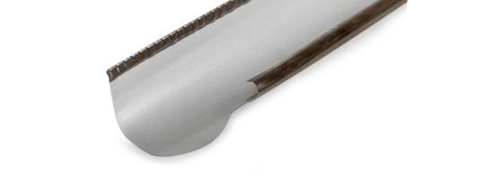Prekės „Latakas 125*3000 PUR 0.60 tamsiai rudas Metalmaster“ paveikslėlis