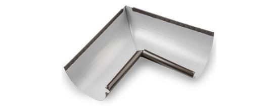 Prekės „Latako vidinis kampas 90/125 PUR 0.60 tamsiai rudas Metalmaster“ paveikslėlis