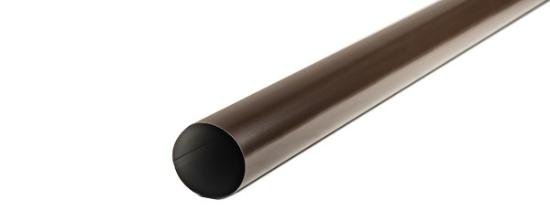 Prekės „Lietvamzdis 90*1000 PUR 0.60 tamsiai rudas Metalmaster“ paveikslėlis