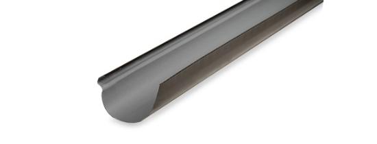 Prekės „Latakas 125*3000 PUR 0.60 tamsiai pilkas Metalmaster“ paveikslėlis