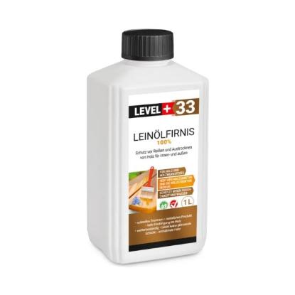 Prekės „Linų sėmenų aliejus Level+ vidui ir laukui 1 l“ paveikslėlis
