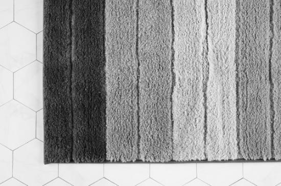 Prekės „Vonios kilimėlis 50x80cm pilkas 4Living“ paveikslėlis
