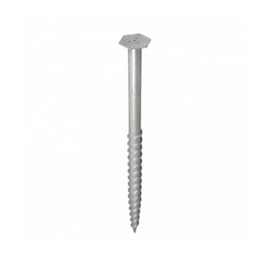 Prekės „Polius įsukamas HEX-120 mm M12 68x1000x2 mm HDG“ paveikslėlis
