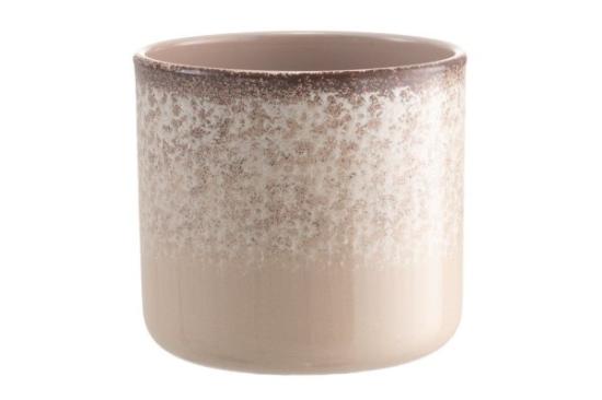 Prekės „Vazonas keramikinis 17cm beige 4Living“ paveikslėlis
