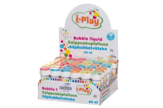Prekės „Burbulai muilo 60ml Play“ paveikslėlis