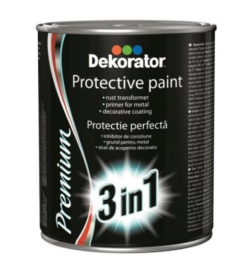 Prekės „Dažai 3in1 DEKORATOR juoda hammer 2.5 l“ paveikslėlis