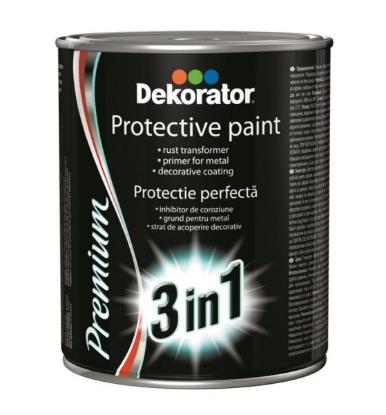 Prekės „Dažai 3in1 DEKORATOR juoda hammer 2.5 l“ paveikslėlis
