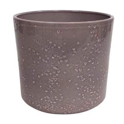 Prekės „Vazonas pilkas 21cm Pillar lava“ paveikslėlis