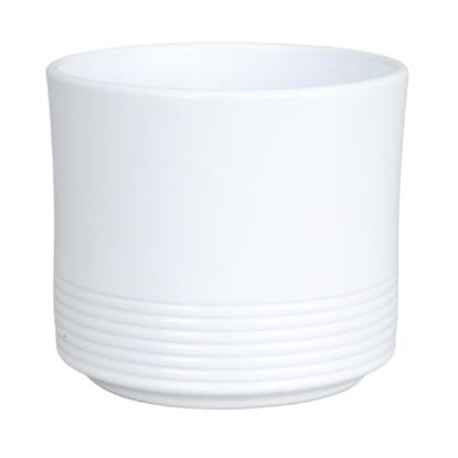 Prekės „Vazonas baltas 22cm Rille 992“ paveikslėlis