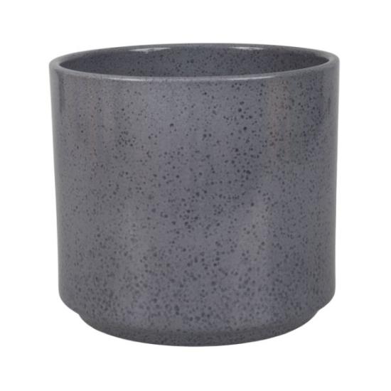 Prekės „Vazonas pilkas 16cm Cylinder 994“ paveikslėlis