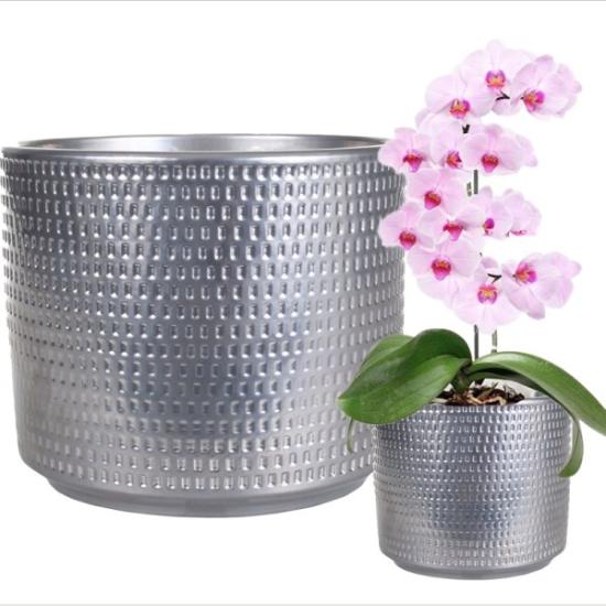 Prekės „Vazonas chromas 16cm Calla 991“ paveikslėlis