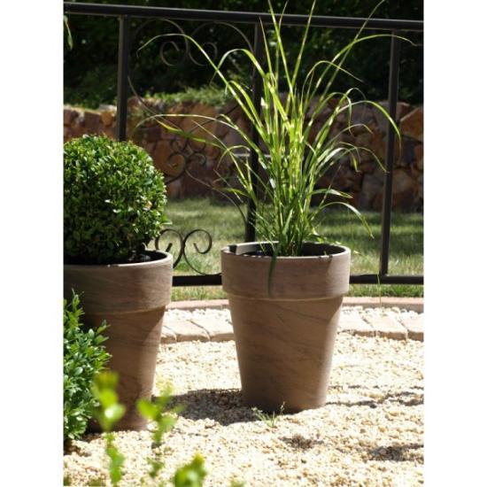 Prekės „Vazonas bazaltas 21cm XL“ paveikslėlis