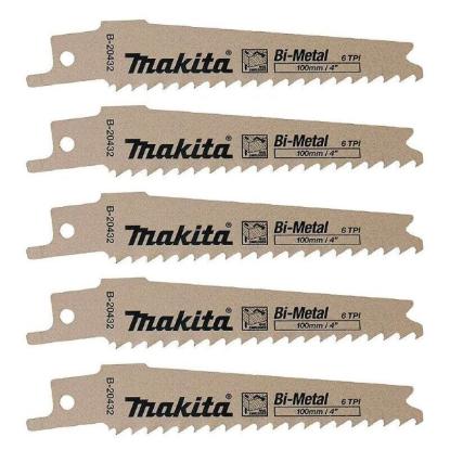 Prekės „Pjūkleliai ties.med.100mm 5vnt Makita“ paveikslėlis