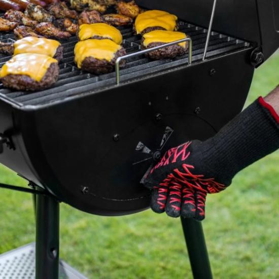 Prekės „Char-Griller Pro Deluxe Grill, juoda, 111,7 cm“ paveikslėlis