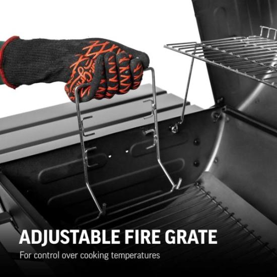 Prekės „Char-Griller Pro Deluxe Grill, juoda, 111,7 cm“ paveikslėlis
