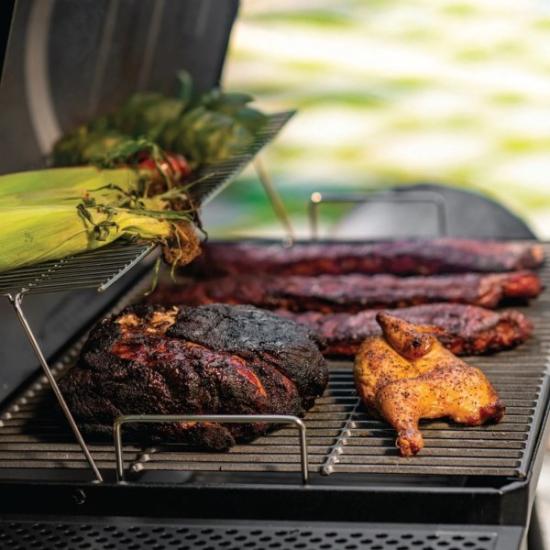 Prekės „Char-Griller Pro Deluxe Grill, juoda, 111,7 cm“ paveikslėlis