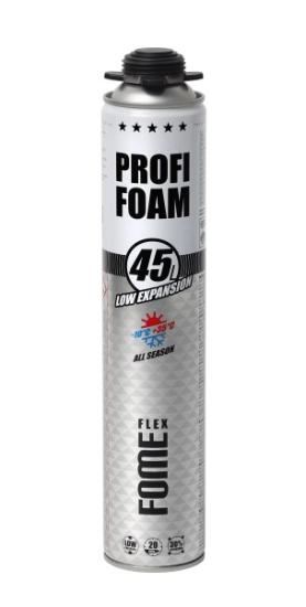 Prekės „FOME FLEX PROFI FOAM 45L mažo plėtimosi montavimo putos 750ml“ paveikslėlis