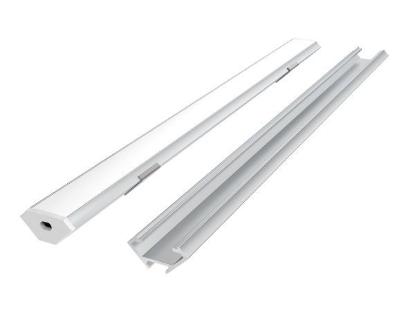 Prekės „Komplektas LED profilio kampinis anoduotas 2m.“ paveikslėlis