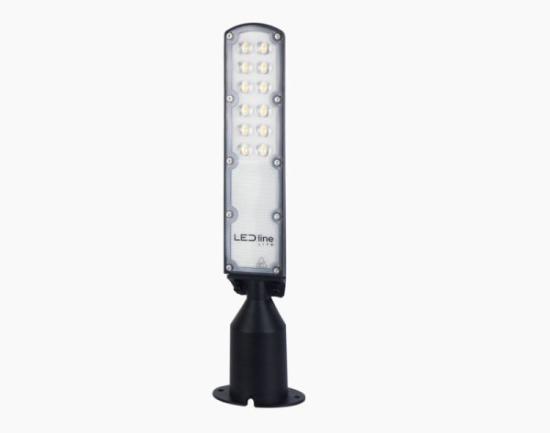 Prekės „Šviestuvas gatvės LED30W 3000Lm 4K juodas FLAMINGO IP65“ paveikslėlis