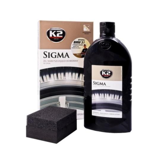 Prekės „PADANGŲ JUODIKLIS "SIGMA GOLD" 500ML.“ paveikslėlis