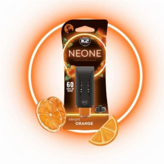 Prekės „Gaiviklis auto Allright Orange Neon K2“ paveikslėlis